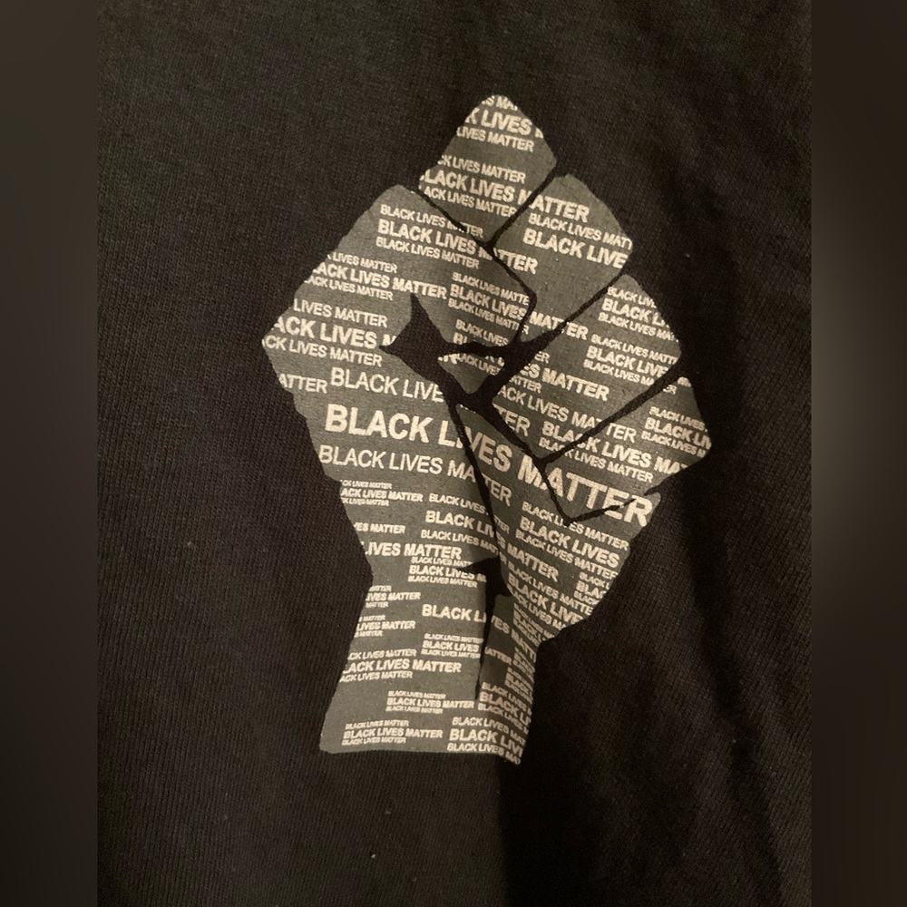 Black Lives Matter Black tee 2XL